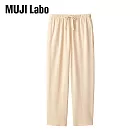 【MUJI 無印良品】MUJI Labo男柔滑針織休閒褲 S 米色