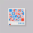 孔版印刷日曆 2025 （日めくりカレンダー 2025）