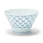 【MUJI 無印良品】波佐見燒飯碗/網目/大約直徑12.5cm