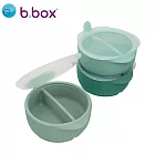 【b.box】矽膠寬口副食品儲存盒3入組