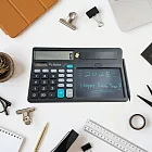 【新春活動送金龜】EziWrite｜桌上型多功能計算機 Calculator Writing Board  沉穩黑