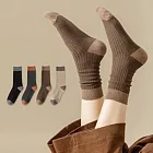 JDS.SOCKS 學院風彩色壓紋棉襪   * 3入組，不挑