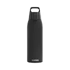 瑞士百年 SIGG Shield 超輕量彈蓋保溫瓶 1000ml /共2色 - 深夜黑