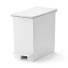 【MUJI 無印良品】PP垃圾桶/腳踏式/小/20L袋用約寬22.5x深43x高37.3cm(上蓋開啟時:高47.3cm)