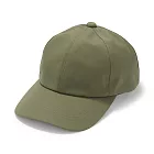 【MUJI 無印良品】透氣撥水加工附防水膠條棒球帽55-59cm 深綠
