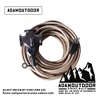 ADAMOUTDOOR｜戶外延長3PIN 動力線  / 沙漠色