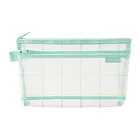 MIDORI CL細網 收納袋-限定格子綠