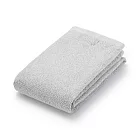 【MUJI 無印良品】柔軟薄型面用巾/淺灰【成品尺寸】W34×L85 cm