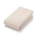 【MUJI 無印良品】柔軟薄型面用巾/米色【成品尺寸】W34×L85 cm