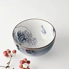 【日本Yamani】美濃燒｜富嶽北斎 陶瓷丼飯碗12.8cm