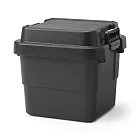 【MUJI 無印良品】耐壓收納箱/小/黑/約30L