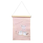 【日本Green House】雪之妖精 精美刺繡掛布 ‧ 粉