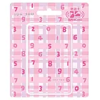 SOU．SOU SUPERCARD悠遊卡-SO-SU-U十數和隨性格子 (粉)【受託代銷】