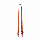 【MUJI 無印良品】自由組合手機小物收納包用背帶/橘1400x24mm，數量：1入