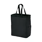 【MUJI 無印良品】聚酯纖維保冷提袋/L.黑約40×32×18cm