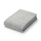 【MUJI 無印良品】棉圈絨雙線織小浴巾/可吊掛/灰色【成品尺寸】W60×L120 cm