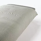 【MUJI 無印良品】再生聚酯速乾被套/SD /單人加大/綠格紋