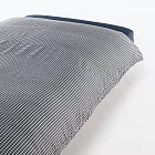 【MUJI 無印良品】再生聚酯速乾被套/Q /雙人加大/深藍格紋