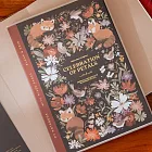 【wwiinngg】精緻燙金線裝筆記本(空白+方格)-緋紅小熊貓
