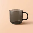 好玻GOODGLAS｜HUG單層把手玻璃杯-透黑色