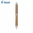 送禮首選-PILOT LEGNO 木質2+1多功能筆 筆套禮盒組  棕