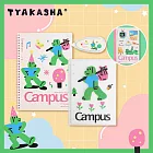 【質感文具節】KOKUYO X TYAKASHA聯名精選文具套組-  Mr. Green