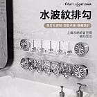 【美好家 Mehome】吸盤排勾 壁掛直排5掛勾40cm 透明銀