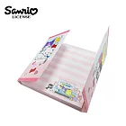 【正版授權】２入組 - 台北捷運 x 三麗鷗 便利貼 1種圖樣 便條紙 50周年紀念 大耳狗/美樂蒂/凱蒂貓/酷企鵝/布丁狗