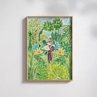 【 Hello Studio 你好工作室 】狐吉博物館 Huchii Museum系列 叢林｜插畫A4海報