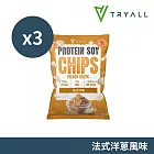 Tryall | 大豆蛋白酥脆脆-3入(30g/包) 法式洋蔥