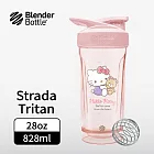 Blender Bottle|《Strada系列》三麗鷗系列 Tritan按壓式 防漏環保水壺28oz/828ml  Hello Kitty