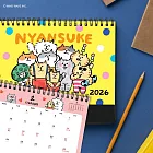 JzFun / 懶洋洋喵之助 2026桌曆