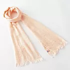 【日本ORIM今治毛巾】四季彩 輕柔純棉 今治薄圍巾 ‧ 淡櫻