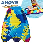 【AHOYE】A字型充氣游泳浮板 1入組 (浮力板 踢水板 輔助板 游泳訓練板 浮標)
