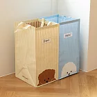 【韓國Dailylike】居家萬用大型分類防水收納袋2入 ‧ 比熊犬