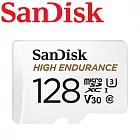 【代理商公司貨】SanDisk 128GB High Endurance microSDXC U3 V30 記憶卡