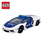 【日本正版授權】TOMICA 亞洲限定 NO.92 藍寶堅尼警車 Aventador LP 700-4 警車 跑車 玩具車 多美小汽車