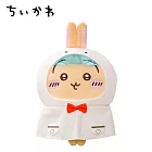 【日本正版授權】吉伊卡哇 雨天系列 絨毛玩偶 32.5cm 娃娃/玩偶 Chiikawa - 兔兔