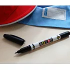 【TOMBOW日本蜻蜓】雙頭油性筆0.4  / 0. 8(黑)-2支入