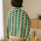 【日本現代百貨】arne法蘭絨 輕盈柔軟保暖毛毯 ‧ 森林(棕)