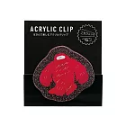 【日本Green Flash】神秘目擊！未確認生物系列 壓克力夾 ‧ 大腳怪