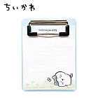 【日本正版授權】吉伊卡哇 夾板便條紙 1種圖樣 Chiikawa - 小八貓