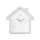 【日本正版授權】米飛兔 造型鬧鐘 Miffy - 灰色款