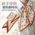【EZlife】百搭長條絲巾 C款