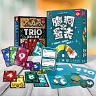 【博客來獨家|| 熱門遊戲組】2Plus灣加遊戲｜腦洞量表+回憶三重奏 桌上遊戲