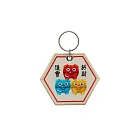 【日本HIGHTIDE】日本復古刺繡鑰匙圈(中華) ‧ 招財進寶