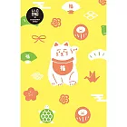 【日本Wa-Life】冬限定｜復古印刷明信片 ‧ 開運貓咪