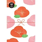 【日本Wa-Life】冬限定｜復古印刷明信片 ‧ 山茶花與水引