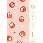 【日本Wa-Life】御朱印帳/集章本 福 ‧ 達摩貓