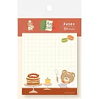 【日本Wa-Life】小廚房Viva Italia 便利貼 ‧ 甜點小熊主廚